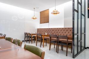Posezení v ubytování Wonju City Hotel HYEOKSIN