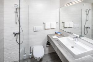 Koupelna v ubytování Geniesserhotel Rauter