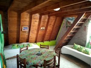 Dining area in the lodge