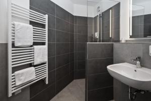 Koupelna v ubytování Hotel-Gasthaus Engel Luttingen
