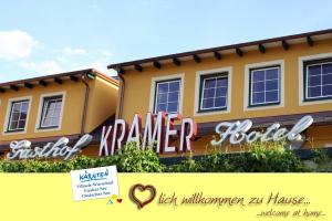 Stadthotel Kramer的证书、奖牌、标识或其他文件