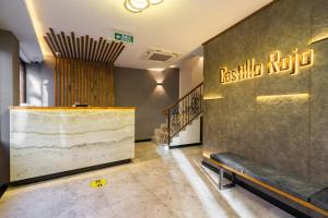 The lobby or reception area at Castillo Rojo Hotel Istanbul