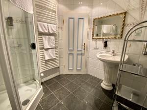Koupelna v ubytování Hotel Residenz Rennhack