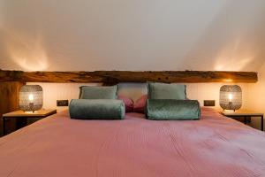 Letto o letti in una camera di B&B Weselo