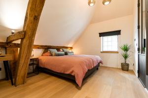 Letto o letti in una camera di B&B Weselo