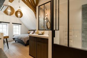 Letto o letti in una camera di B&B Weselo