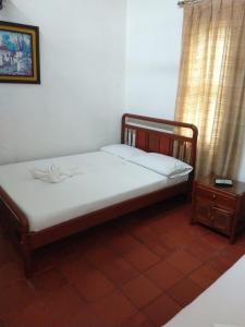 Postel nebo postele na pokoji v ubytování Villa San Nicolás