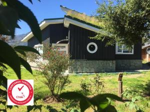 Aed väljaspool majutusasutust Cabañas Chaya Mapu