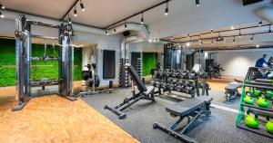 Fitness centrum a/nebo fitness zařízení v ubytování LaSpa
