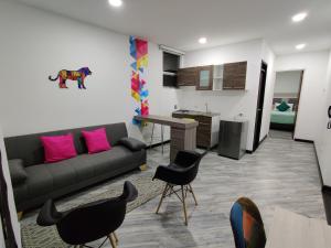 Posezení v ubytování Hotel Aristo Gold