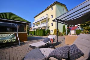 Budynek, w którym mieści się apartament