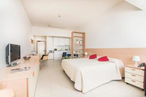 A television and/or entertainment centre at Residence Panigale