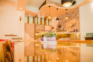 Kuchyň nebo kuchyňský kout v ubytování 湯園民宿 l 民宿編號1639