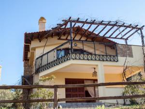 Balkón nebo terasa v ubytování Villa Achilles, Trani Ammouda Beach #FeelsLikeHome