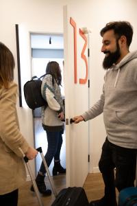 Majutusasutuse Kantar Hostel külastajad
