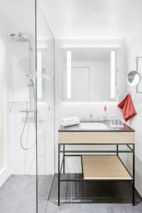 Koupelna v ubytování IntercityHotel Budapest