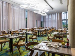 Reštaurácia alebo iné gastronomické zariadenie v ubytovaní aha Gateway Hotel Umhlanga