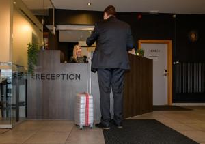 Vstupní hala nebo recepce v ubytování Axis Hotel