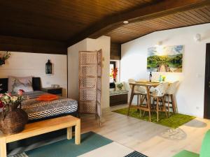 Posteľ alebo postele v izbe v ubytovaní Schans Appartements