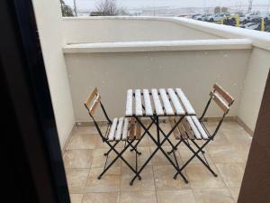 Ein Balkon oder eine Terrasse in der Unterkunft HOTEL Boutique ÁNGEL