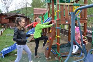 Παιδιά που μένουν στο Pensiunea Moldovan
