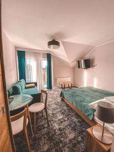 Posteľ alebo postele v izbe v ubytovaní La Park Aparthotel + 37 fotografií