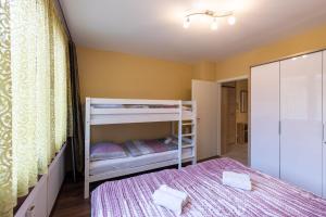 Pograd oz. pogradi v sobi nastanitve Apartment Mariazell Bürgeralpe