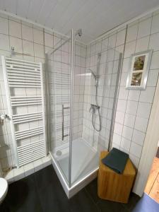 Koupelna v ubytování Ferienwohnungen Word 5 Altstadt Quedlinburg + 24 fotografií