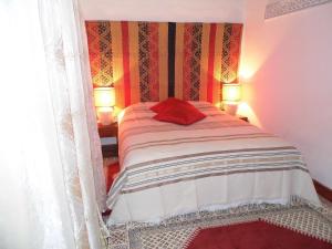 Postel nebo postele na pokoji v ubytování Riad A La Belle Etoile