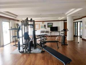 Fitness centrum a/nebo fitness zařízení v ubytování อุทยานบ้านเชียงเครือ