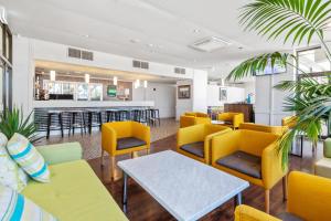 The Plaza Hotel Kalgoorlie的休息区
