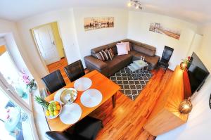 Część wypoczynkowa w obiekcie Plaża Apartament
