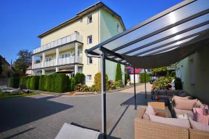 Budynek, w którym mieści się apartament