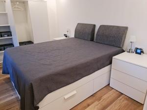 Postel nebo postele na pokoji v ubytování Parkvilla Bad Sassendorf