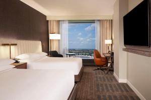 Postel nebo postele na pokoji v ubytování Hyatt Regency Frisco-Dallas + 37 fotografií
