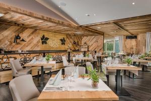 Restaurace v ubytování MONDI Hotel Tscherms