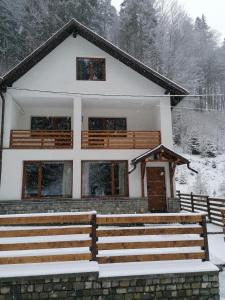 Vila Cedra v zimě