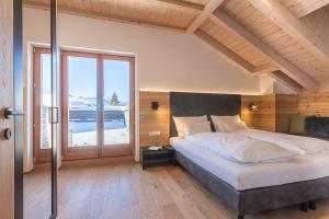 Postel nebo postele na pokoji v ubytování Bellavista Apartment
