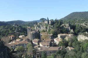 A bird's-eye view of Chambre studio Verparadis