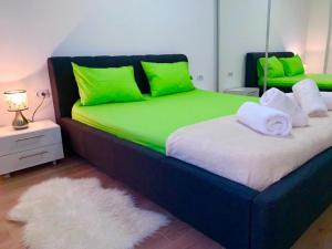 Кровать или кровати в номере New Luxury Central Apartment