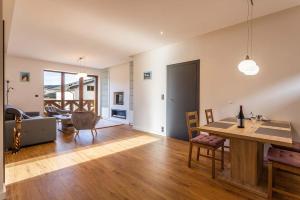 Posezení v ubytování Mountain Apartment Panorama Klinovec