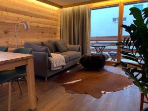 Posezení v ubytování Chalet Tannegg