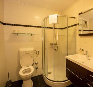 Kúpeľňa v ubytovaní Alex Kaprun Apartment + 21 fotografií