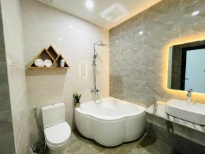 Vannituba majutusasutuses Memory Inn - Green Villa