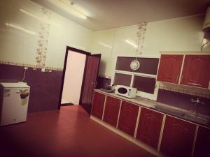 Kuchyň nebo kuchyňský kout v ubytování Address hotel Apartments العنوان للشقق الفندقية