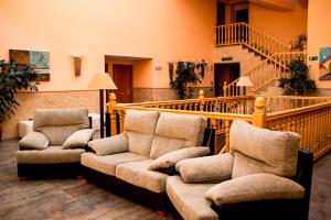 Гостиная зона в Hotel Rural El Jardin