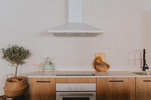 A kitchen or kitchenette at Casa Rural El Aceitunero