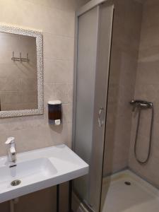 Koupelna v ubytování Mini Hotel na Gasheka + 37 fotografií