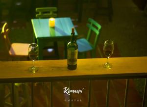 Nápoje v ubytování Kimaná Hostal