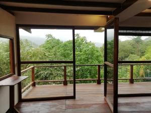 Balkón nebo terasa v ubytování Moon Wind Tayrona Hostel